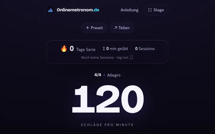 Vorschau der Startseite von Onlinemetronom.de